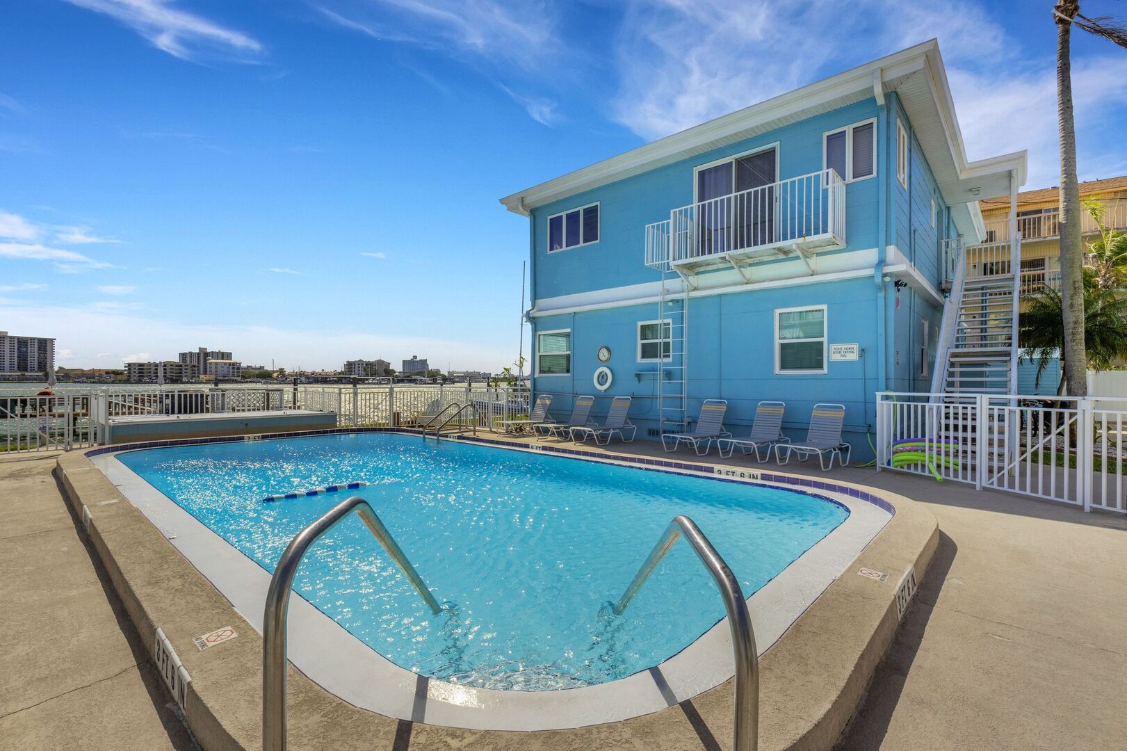 Coral Resort pool, Clearwater Beach