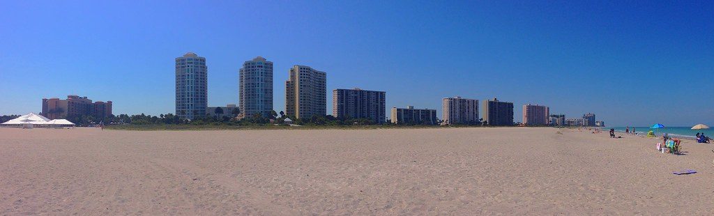 Sand Key beach near Clearwater